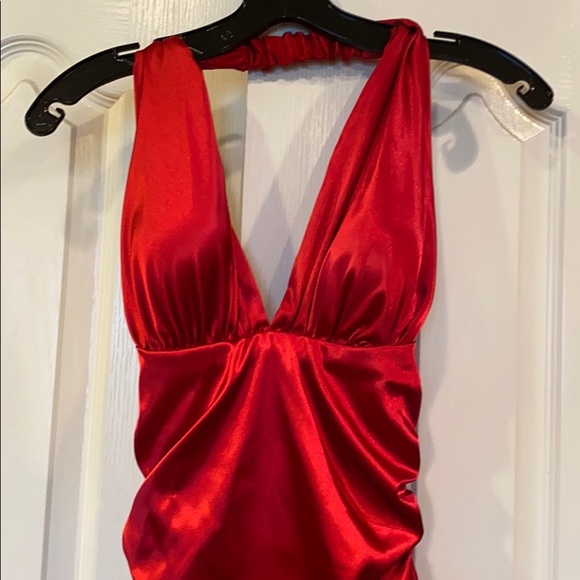 Red formal dress - Picture 2 of 3
